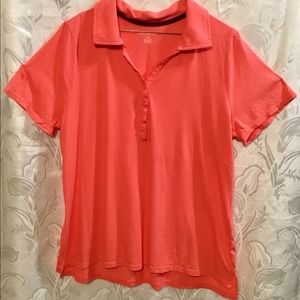 Lane Bryant Short Sleeve Coral Tee
